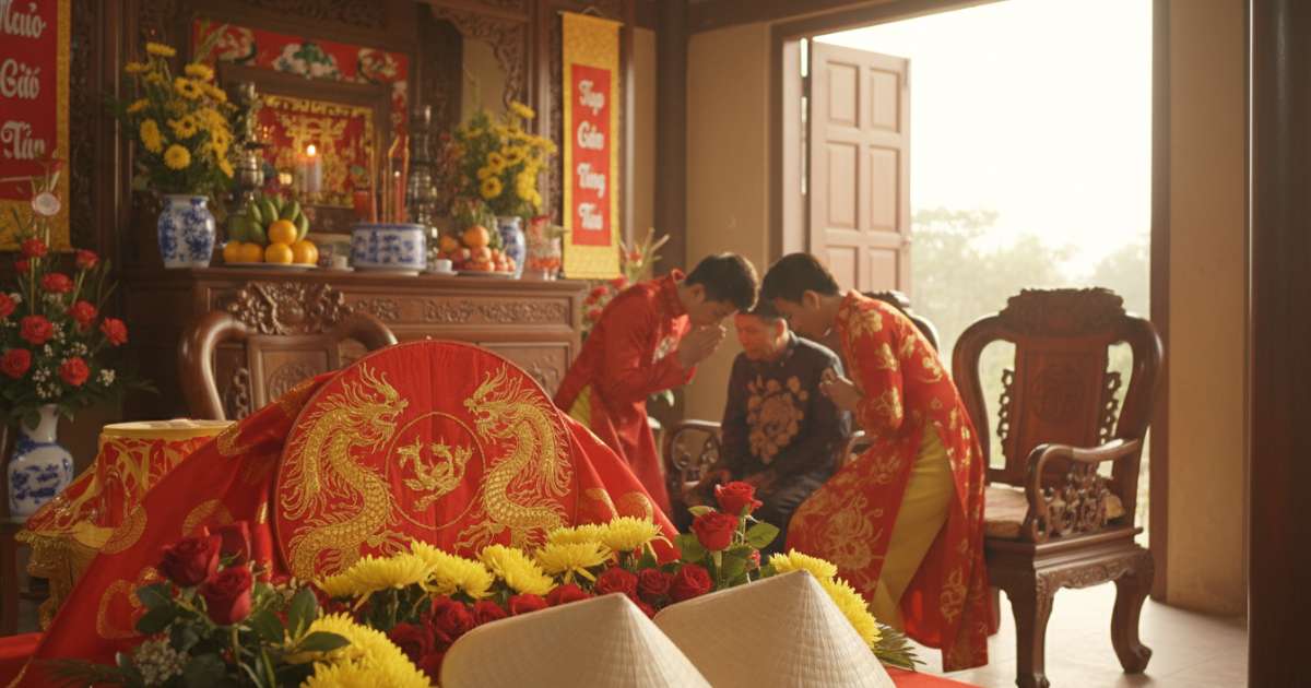 Important Vietnamese wedding words for the official ceremony
