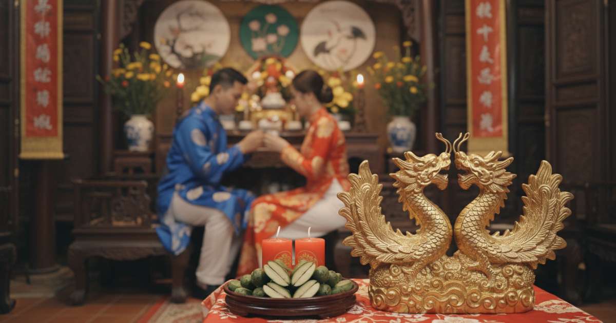 Traditional Vietnamese wedding proverbs and cultural sayings