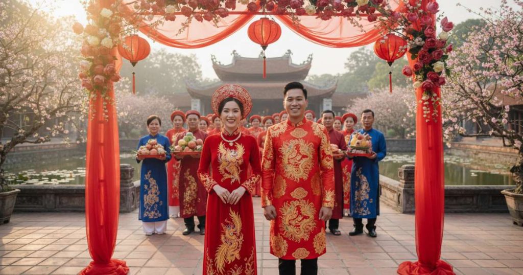 Vietnamese wedding style