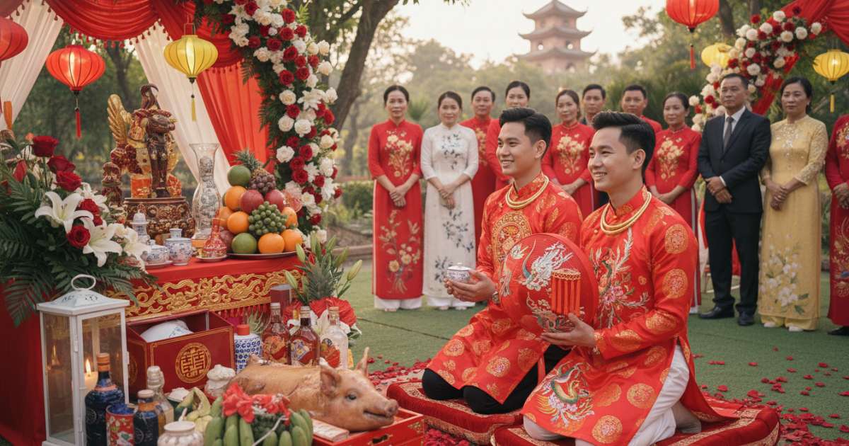 Vietnamese wedding theme