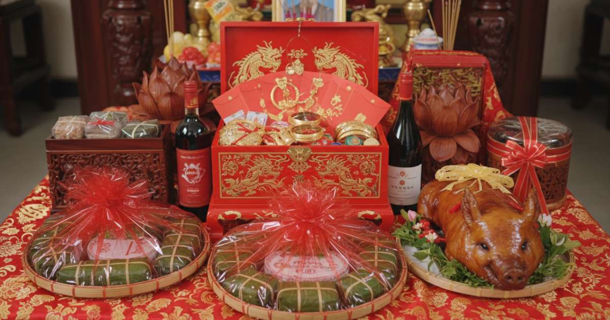 Vietnamese wedding traditions gifts