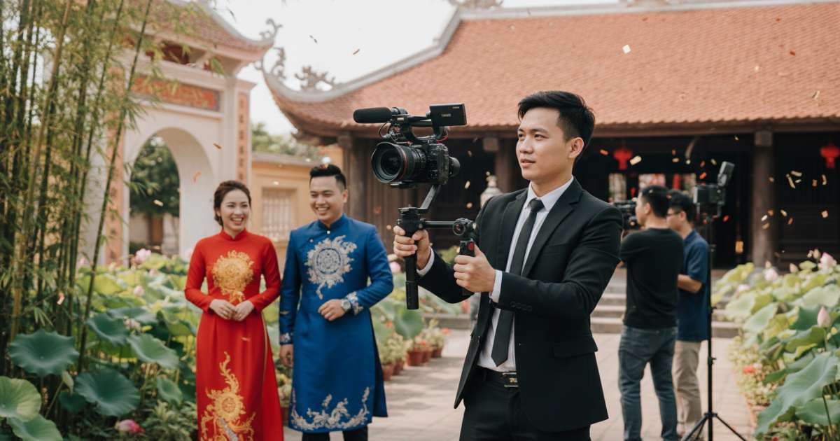 Vietnamese wedding videographer