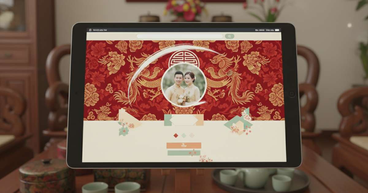 Vietnamese wedding website