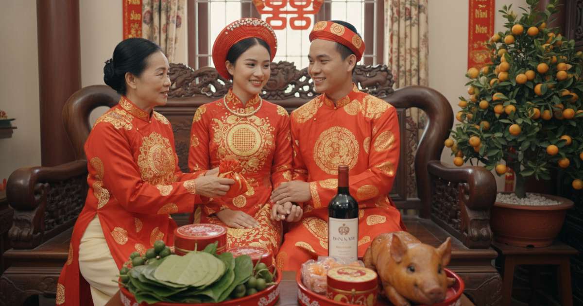 Vietnamese wedding wishes