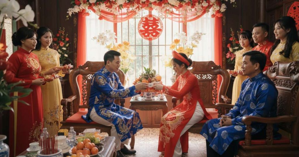 what is a Vietnamese wedding like
